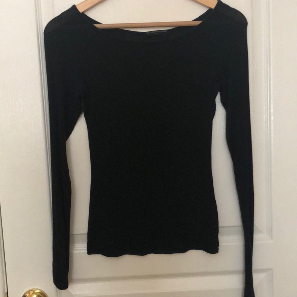 SOLD—-Brandy Melville Black Long Sleeve